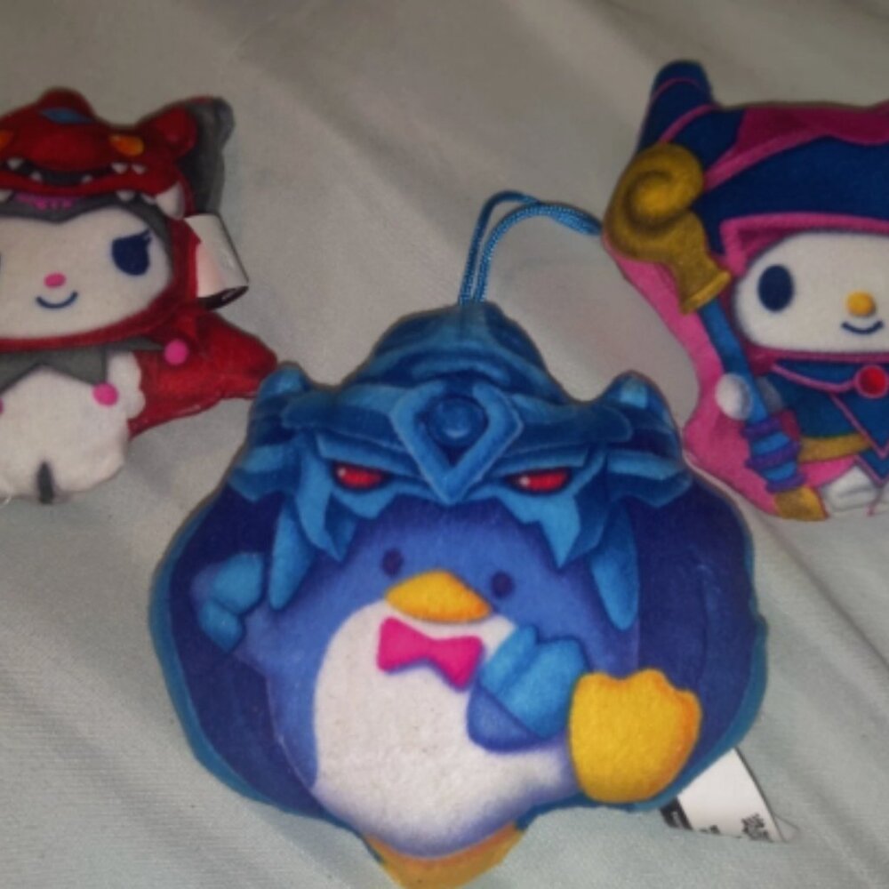 McDonald's Yu Gi Oh Slifer, Dark magician,Tuxedosam Lot Of 3